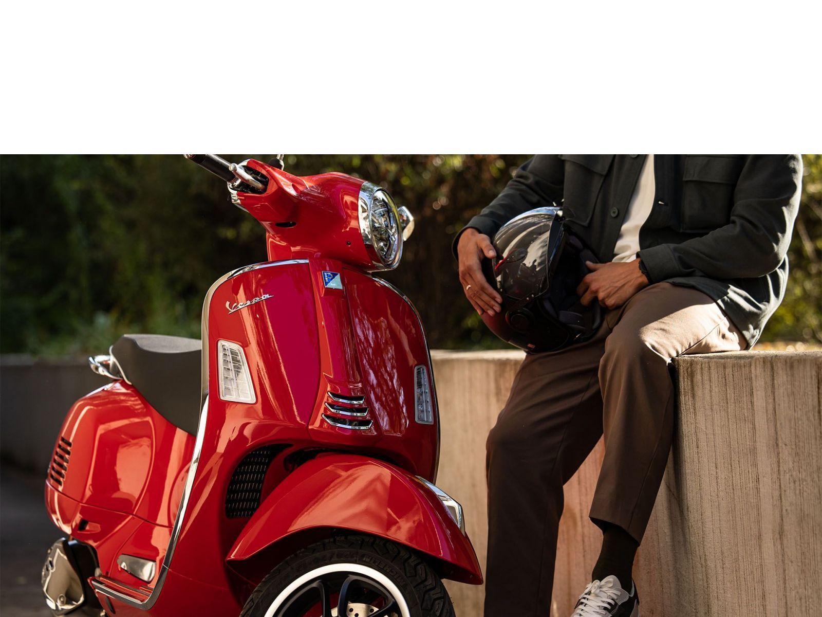Мотороллер VESPA GTS Super 125, 2023, красный